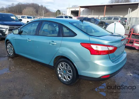 2012 Ford Focus Se from USA, damaged, VIN 1FAHP3F22CL283681